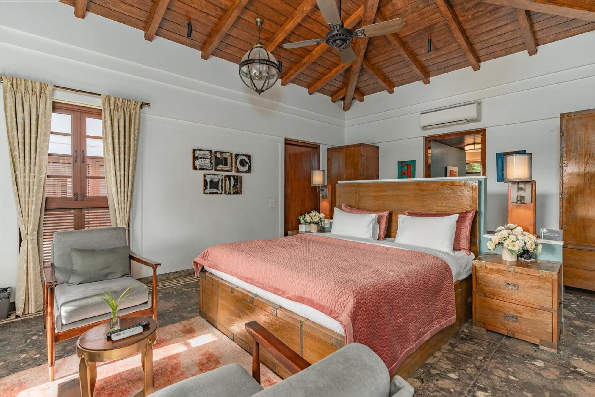 Azara Beach House - 5 Bhk Designer Villa, Candolim Beach Exterior foto