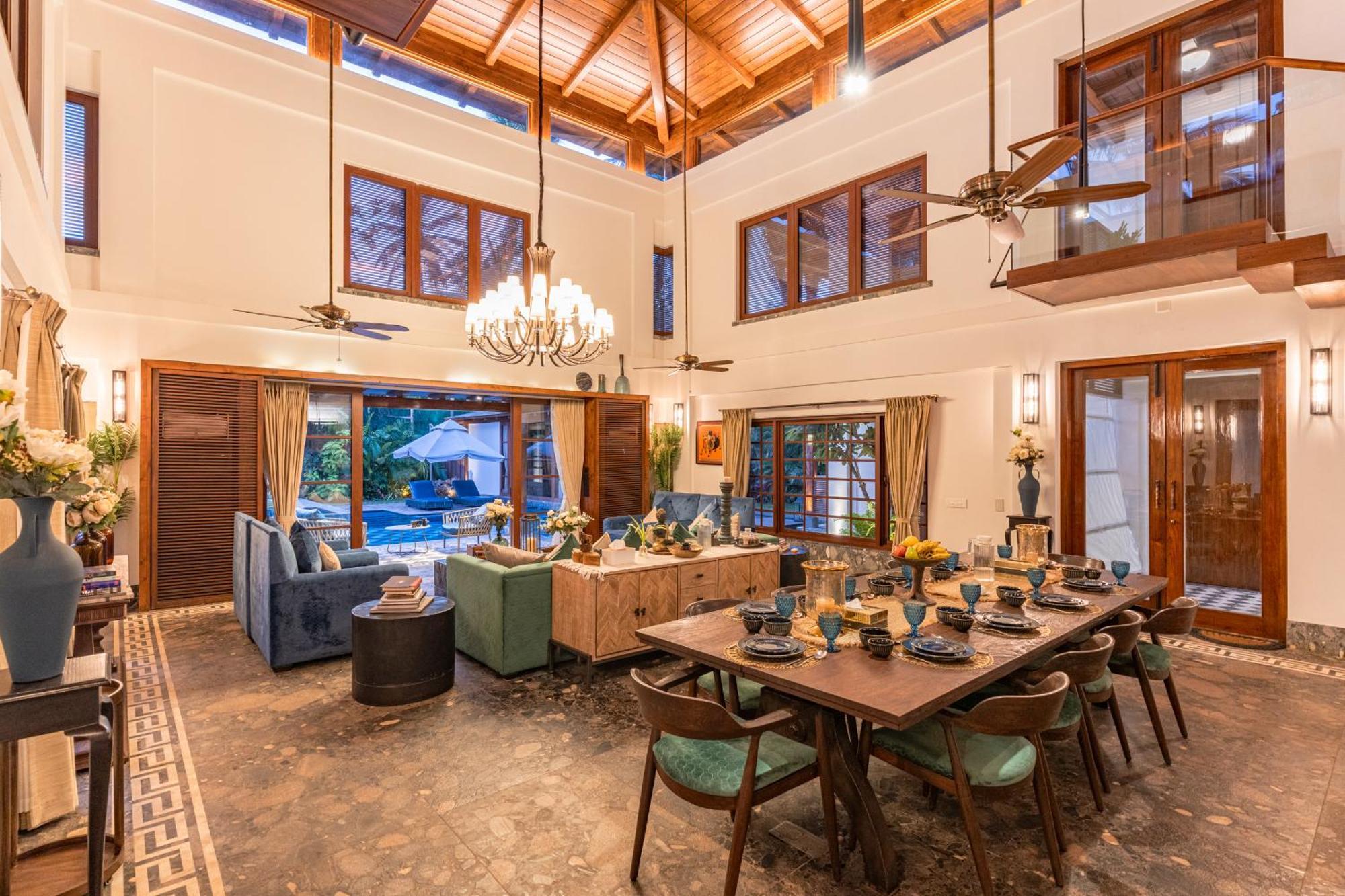Azara Beach House - 5 Bhk Designer Villa, Candolim Beach Exterior foto