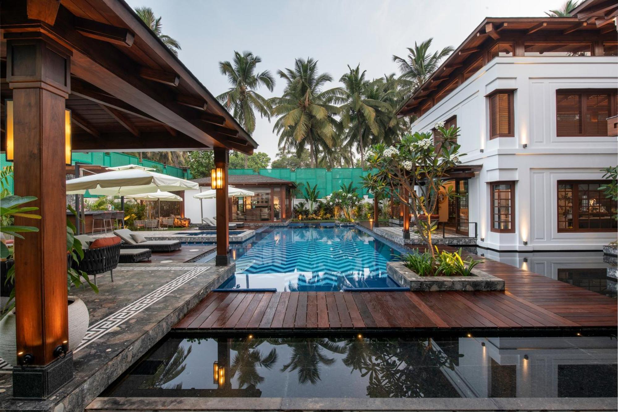 Azara Beach House - 5 Bhk Designer Villa, Candolim Beach Exterior foto